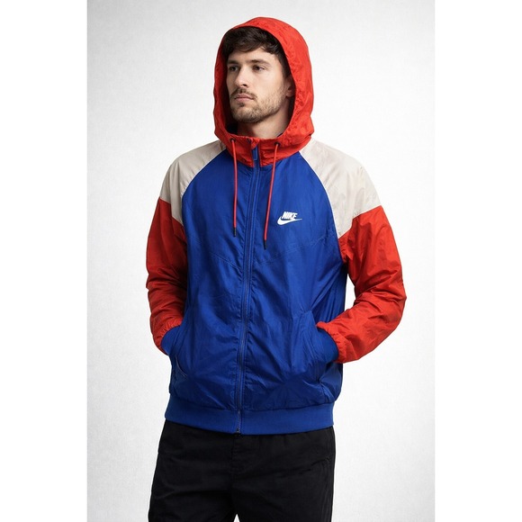 Nike Other - Nike Windrunner Mens M Retro Y2K Colorblock 90's Sporty Streetwear Track Jacket